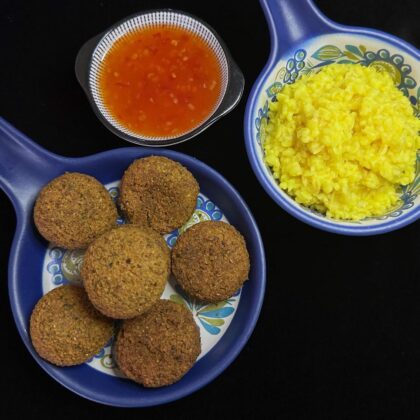 Chiftele Falafel din năut, de post
